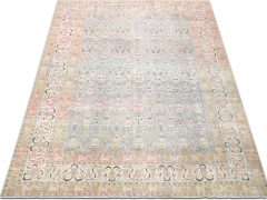 Semi Antique Persian Tabriz Rug 96 x 125  - 4064030