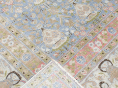 Semi Antique Persian Tabriz Rug 96 x 125  - 4064057