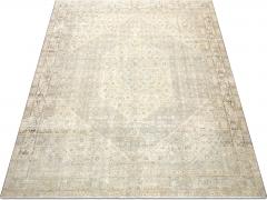 Semi Antique Persian Tabriz Rug 98 x 121  - 4061629