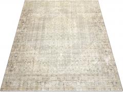 Semi Antique Persian Tabriz Rug 98 x 121  - 4061631