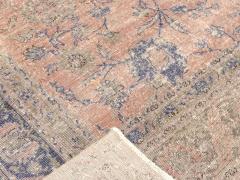 Semi Antique Turkish Oushak Rug 87 x 174  - 4048976
