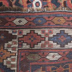 Semi antique Varamin Persian rug 1940s - 3478644
