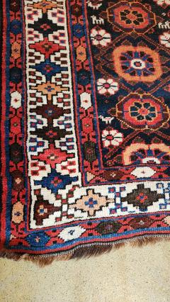 Semi antique Varamin Persian rug 1940s - 3480621