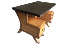 Sensational Leather Clad French Arte Deco Desk - 1574144