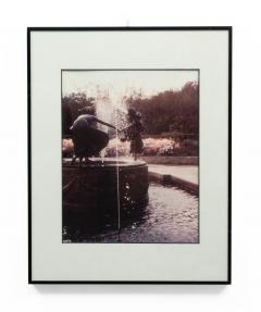 Sepia Photograph Of A Fountain In A Park - 3185263