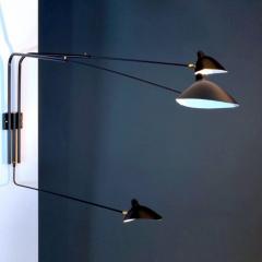 Serge Mouille 3 Rotating Arm Wall Sconce By Serge Mouille - 833233