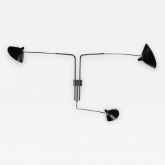 Serge Mouille 3 Rotating Arm Wall Sconce By Serge Mouille - 834536