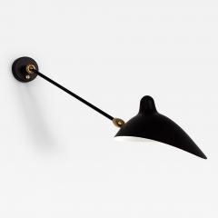 Serge Mouille Black or White Sconce with 1 Arm by Serge Mouille - 3292057