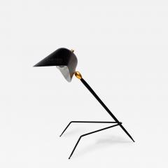 Serge Mouille Black or White Tripod Desk Lamp by Serge Mouille - 3292055