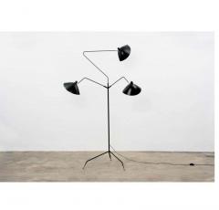 Serge Mouille Editions Serge Mouille Lampadaire 3 Bras Pivotants Floor Lamp - 1668501