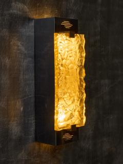 Serge Mouille Pair of Metal and Resin Wall Sconces by Serge Mouille - 3744511