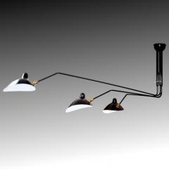 Serge Mouille Serge Mouille 3 Rotating Arm Ceiling Lamp - 833116