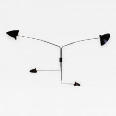 Serge Mouille Serge Mouille Black or White 4 Arm Rotating Sconce - 878887