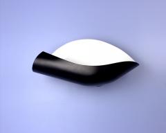 Serge Mouille Serge Mouille Black or White Conche Sconce - 433252
