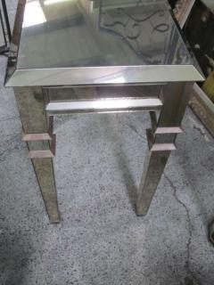 Serge Roche 1 French Art Deco Style Mirror Consoles or Vanity in Manner of Serge Roche - 4091111