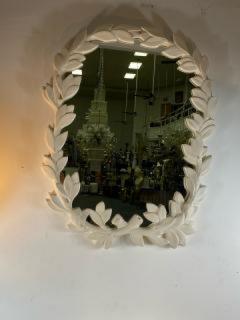 Serge Roche GORGEOUS PAIR OF WHITE PLASTER MIRRORS IN THE MANNER OF SERGE ROCHE - 2826902