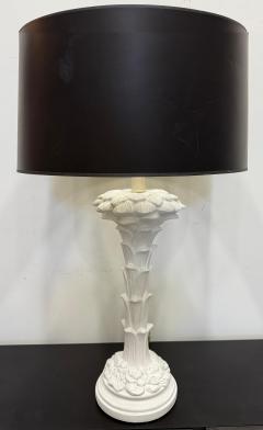 Serge Roche Large Hollywood Regency Palm Fronds Lamp in Serge Roche Style - 4157213