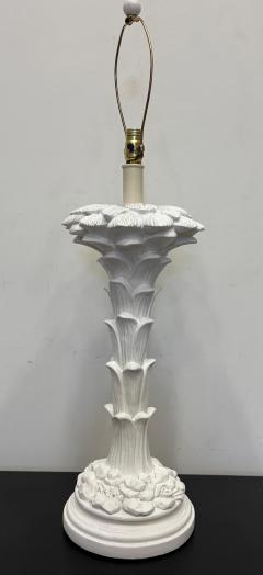 Serge Roche Large Hollywood Regency Palm Fronds Lamp in Serge Roche Style - 4157267