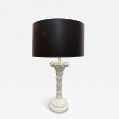 Serge Roche Large Hollywood Regency Palm Fronds Lamp in Serge Roche Style - 4159350