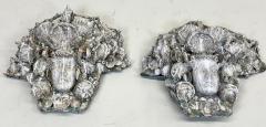 Serge Roche PAIR of Rare French Shell Plaster Sconces by Serge Roche Maison Jansen 1935 - 4222394