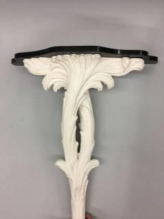 Serge Roche Two French Mid Century Modern Plaster Consoles Attributed to Serge Roche - 4108745