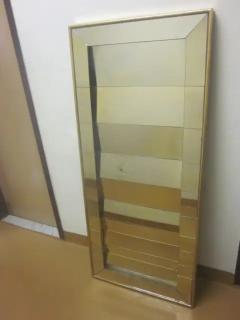 Serge Roche Two Large French Midcentury Venetian Style Mirrors in the Style of Serge Roche - 4096619