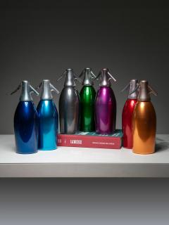 Sergio Asti Set of Seven Soda Siphons by Sergio Asti for Saccab - 4724583