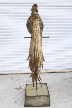 Sergio Bustamante 5FT Large Sergio Bustamante Pheasant Bird Sculpture 54 100 Signed - 3157477