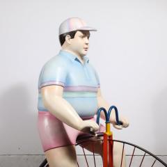 Sergio Bustamante Boy Riding A High Bicycle Edition 11 25 Documented Signed by Sergio Bustamante - 4265711