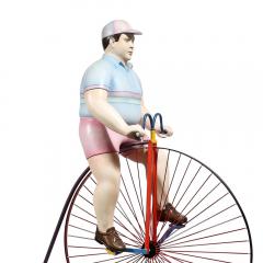 Sergio Bustamante Boy Riding A High Bicycle Edition 11 25 Documented Signed by Sergio Bustamante - 4265719