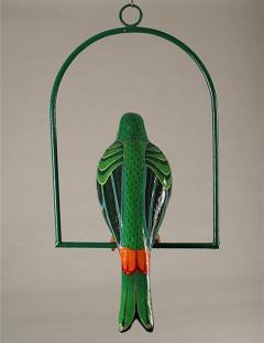 Sergio Bustamante Editioned Hanging Parrot Sculpture Sergio Bustamante - 74325