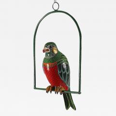 Sergio Bustamante Editioned Hanging Parrot Sculpture Sergio Bustamante - 75810