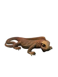 Sergio Bustamante HAND CARVED IGUANA SCULPTURE BY SERGIO BUSTAMANTE - 4409959