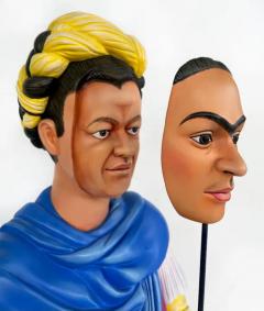 Sergio Bustamante Homenaje a Frida Kahlo Sergio Bustamante Sculpture Ceramic 15 25 - 3934029