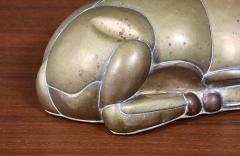 Sergio Bustamante Mexican Modernist Brass Copper Deer Sculpture by Sergio Bustamante - 4573861