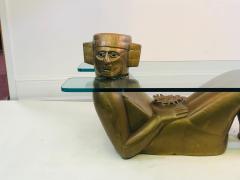 Sergio Bustamante Monumental Aztec Sun God Coffee Table in the Manner of Bustamante - 885187