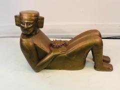 Sergio Bustamante Monumental Aztec Sun God Coffee Table in the Manner of Bustamante - 885194