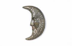 Sergio Bustamante Sergio Bustamante Crescent Moon Metal Wall Sculpture - 2932811