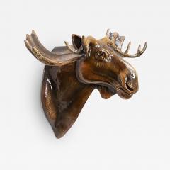 Sergio Bustamante Sergio Bustamante Moose Head Wall Sculpture Limited Edition 22 100 with COA - 3610753