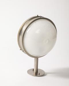 Sergio Mazza Glass and Chromed Steel Gamma Sconces by Sergio Mazza Italy c 1960 - 3900485