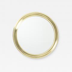 Sergio Mazza Italian brass mirror by Sergio Mazza for Artemide 1960s - 2482570