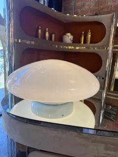 Sergio Mazza Magnolia Opaline Lamp by Sergio Mazza for Quattrifoglio 1970s - 4731425