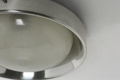 Sergio Mazza Midcentury modern flush mount ceiling light Italy circa 1960s - 4800451