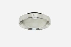 Sergio Mazza Midcentury modern flush mount ceiling light Italy circa 1960s - 4800454