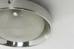 Sergio Mazza Midcentury modern flush mount ceiling light Italy circa 1960s - 4800455