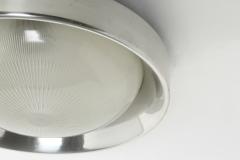 Sergio Mazza Midcentury modern flush mount ceiling light Italy circa 1960s - 4800456