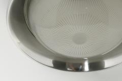 Sergio Mazza Midcentury modern flush mount ceiling light Italy circa 1960s - 4800457