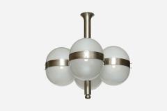 Sergio Mazza Sergio Mazza for Artemide Tetraclio chandeliers a pair - 2528110