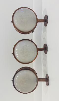 Sergio Mazza Set of 3 Sergio Mazza 1960s Artemide Celing Lamps Sconces Italian Mid Century - 4330539