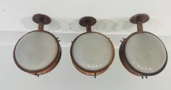 Sergio Mazza Set of 3 Sergio Mazza 1960s Artemide Celing Lamps Sconces Italian Mid Century - 4330541